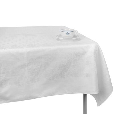 Italian White Linen Tablecloth [6 tablecloths/unit]