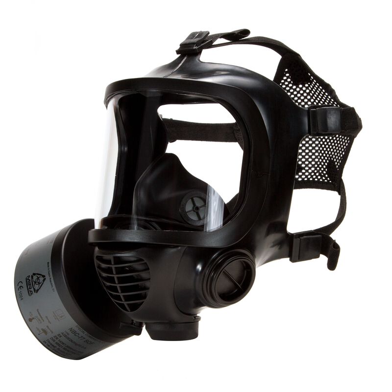 Mira Safety CM-6M Tactical Gas Mask | Full-Face Respirator for CBRN Defense, , large image number 3