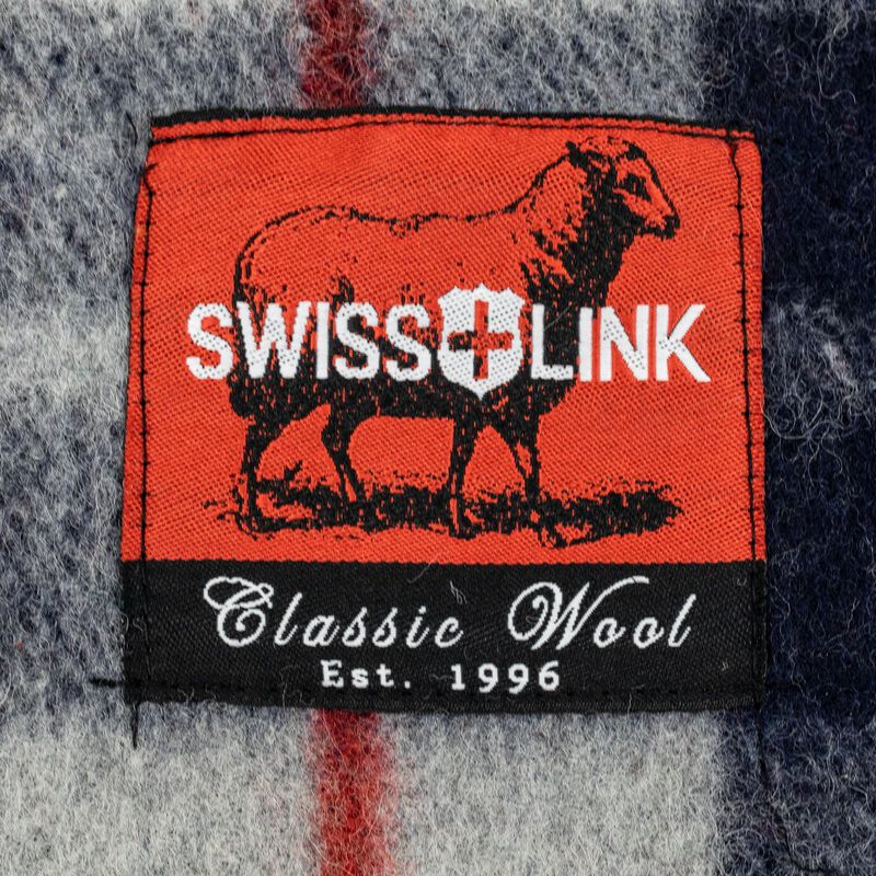 New Plaid Wool Blanket, Swiss Link Classic Wool image number 9