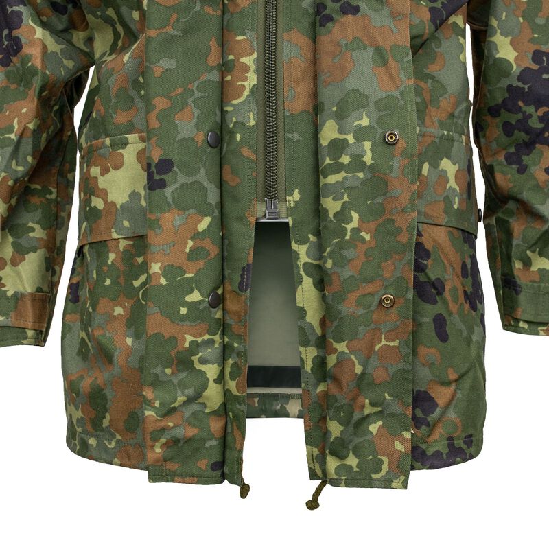 German Flecktarn Parka Front Zipper image number 9