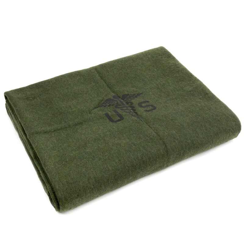 U.S. Army Medical Wool Blanket, , large image number 1