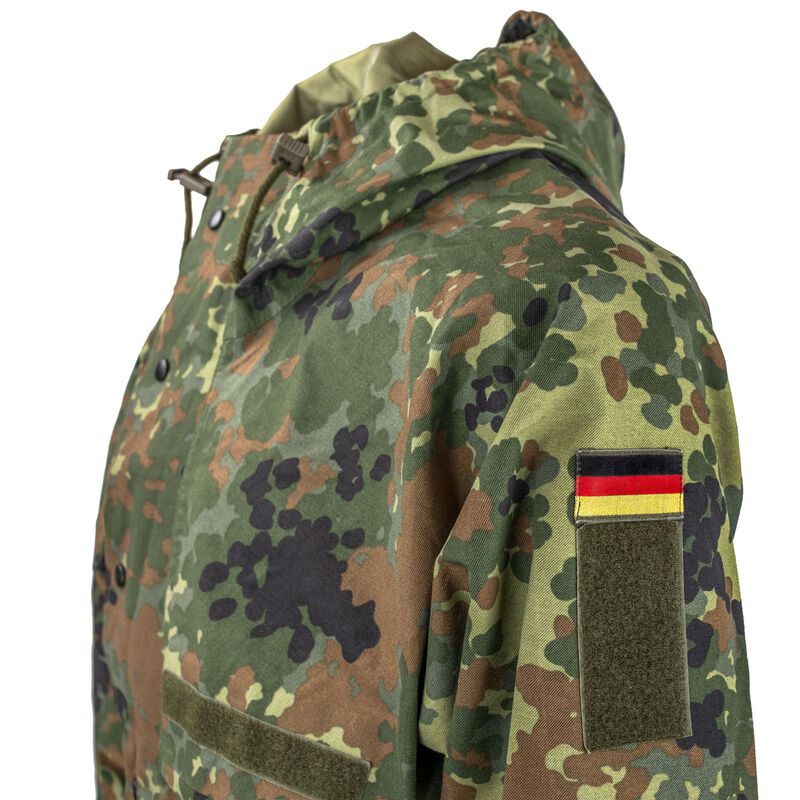 German Flecktarn Parka German Flag image number 1