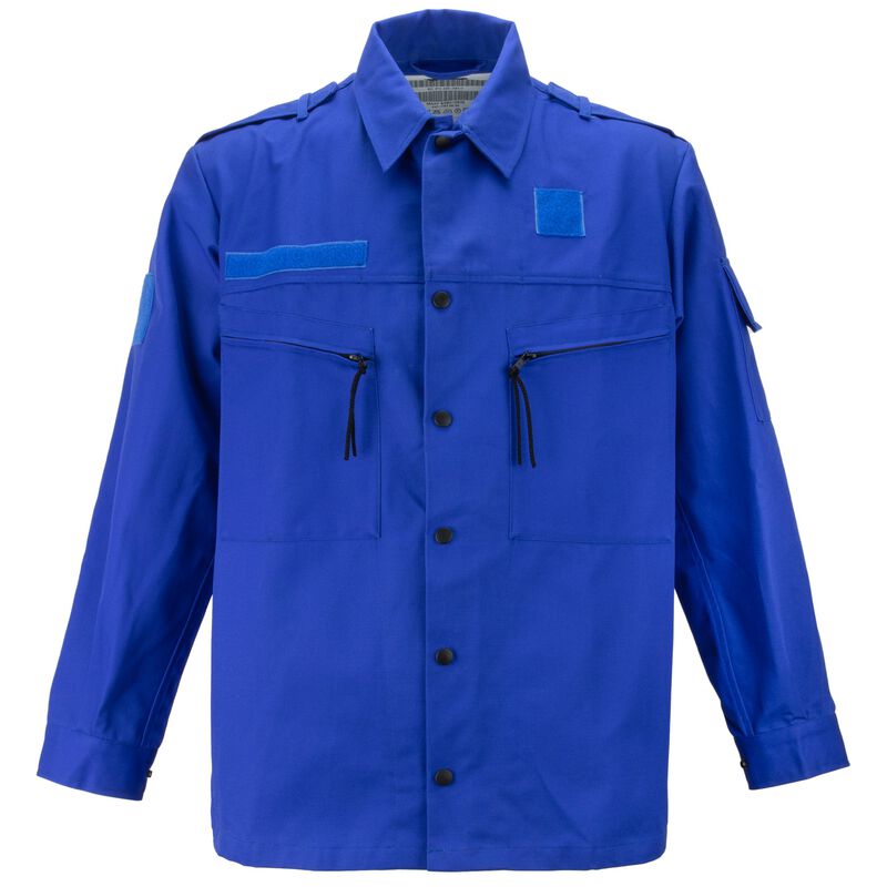 Dutch Civil Defense Royal Blue Jacket, , large image number 0