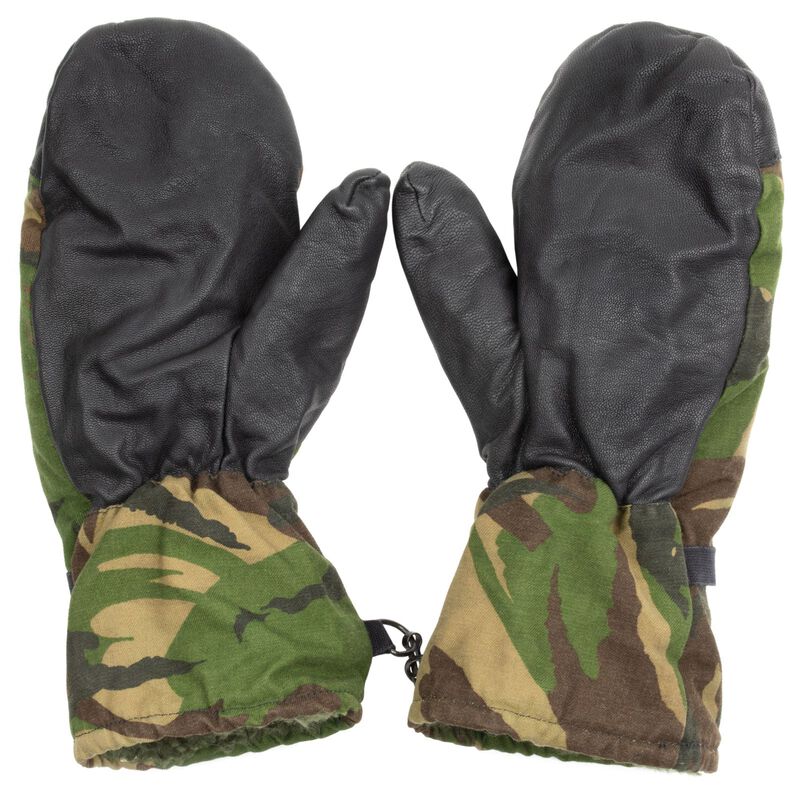 Dutch Military Woodland Mittens, , large image number 1