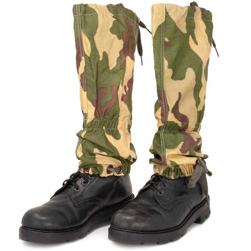 Italian Ripstop Gaiters | Woodland Camo, , large image number 0