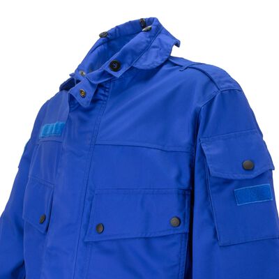 Dutch Civil Defense Royal Blue Parka [12/Unit], , large