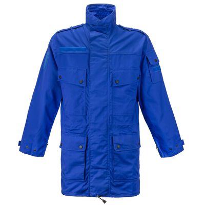 Dutch Civil Defense Royal Blue Parka [12/Unit]