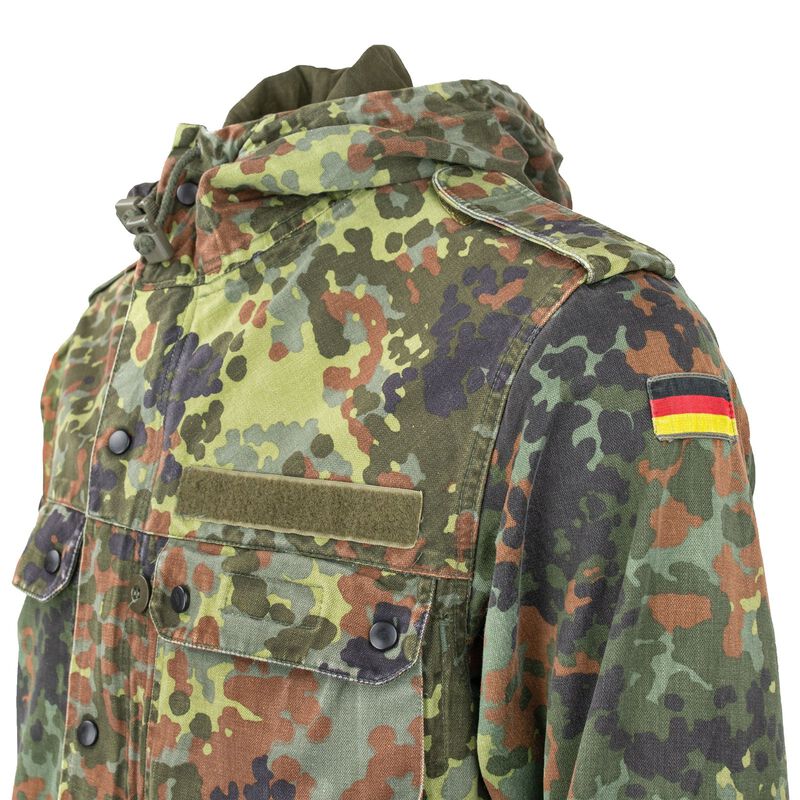 German, Flecktarn, Parka, Coat, Jacket image number 3