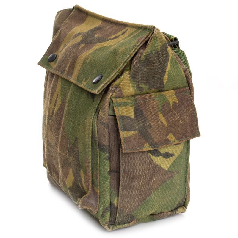 Dutch Army Gas Mask Bag | Woodland image number 1