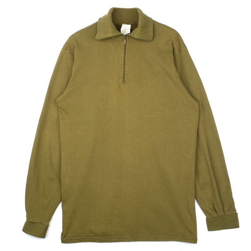 British Army 1/4 Zip Thermal Shirt | OD image number 3